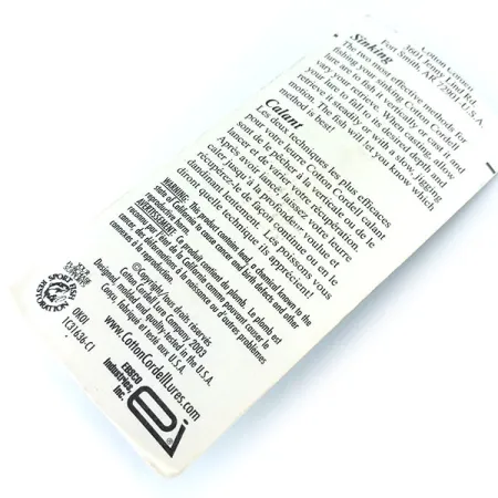 Cotton Cordell Sinking Kit Cuillère, Argent martelé, 28g, #11070