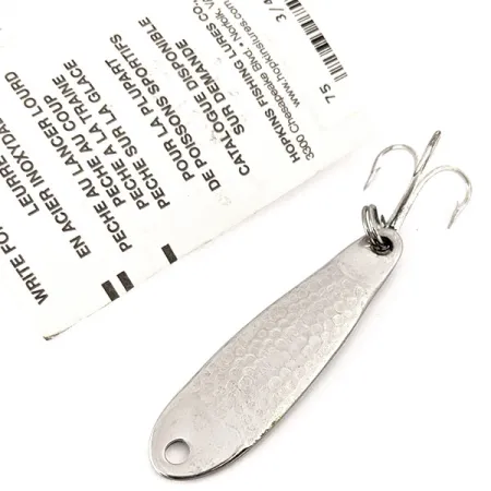 Hopkins Shorty 75 Jig, Nickel, 21g, Texture martelée, #11071
