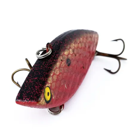 Strike King Diamond Shad Lipless Crankbait, Rouge Foncé, 14g, Vintage, #11089