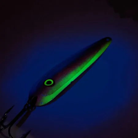 Silver Streak Spoon UV Cuillère Traîne, Bleu/Jaune/Argent, 12g, #11125