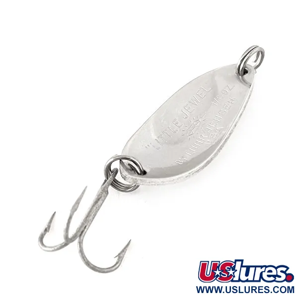 Luhr Jensen Little Jewel Cuillère, Nickel, 5g, Insert Prisme, #11132