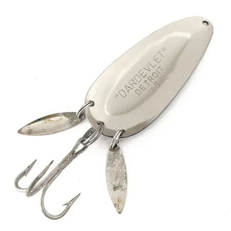 Dardevle Dardevlet Klicker Cuillère, Nickel/Bleu, 21g, Klicker, #11146