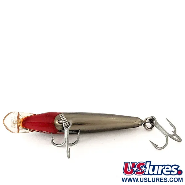 Rapala Magnums Poisson Nageur, Argent Rouge, 7g, Flottant, #11149