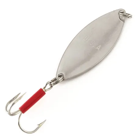 Mepps Spoon 2 Cuillère, Nickel / Rouge, 9g, Marquage USA, #11168