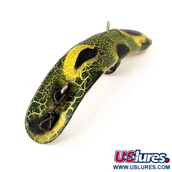 Yakima Bait FlatFish F7 leurre, Frog, 3,5g, flottant, #11178