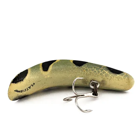 Yakima Bait FlatFish F7 leurre, Frog, 3,5g, flottant, #11178