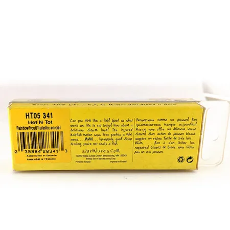 Storm Hot'N Tot Thin Fin Leurre, Truite Arc-en-ciel, 5.3g, #HT05 341