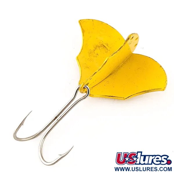Harrison Industries Baby Bat Cuillère, Jaune, 14g, Design ailé, #11186