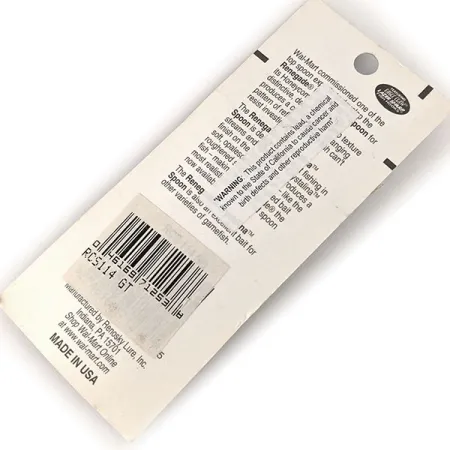 Renegade Crystalina Spoon, Or-Orange, 11g, Cuillère, #RCS114 GT