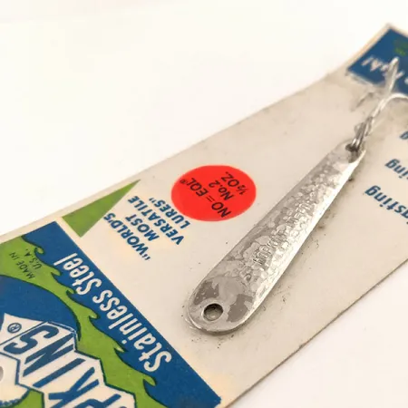 Hopkins No=Eql Jig Lure Jig, Nickel martelé, 14g, #11193