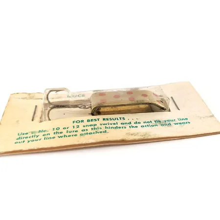 Jake's Lures Lil Jake Cuillère, Brass / Red, 9g, USA, #11197