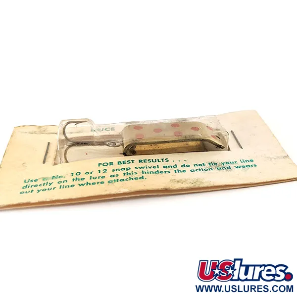 Jake's Lures Lil Jake Cuillère, Brass / Red, 9g, USA, #11197