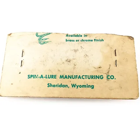 Jake's Lures Lil Jake Cuillère, Brass / Red, 9g, USA, #11197