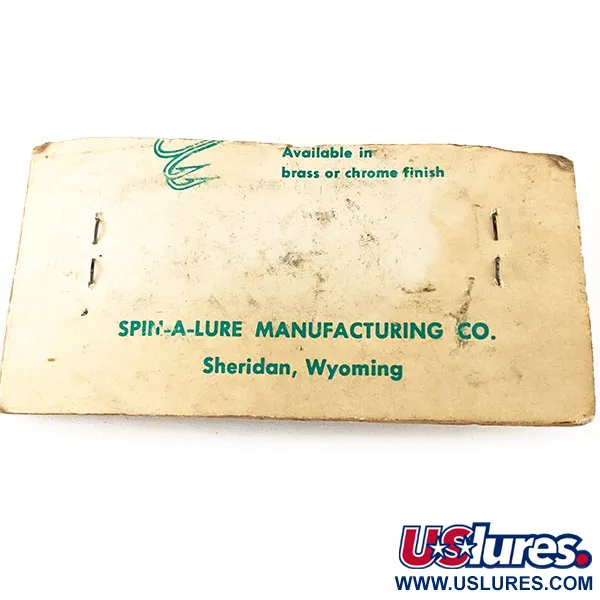 Jake's Lures Lil Jake Cuillère, Brass / Red, 9g, USA, #11197