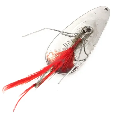 Eppinger Weedless Dardevle Imp Cuillère, Rouge/Blanc/Nickel, 11g, #11266