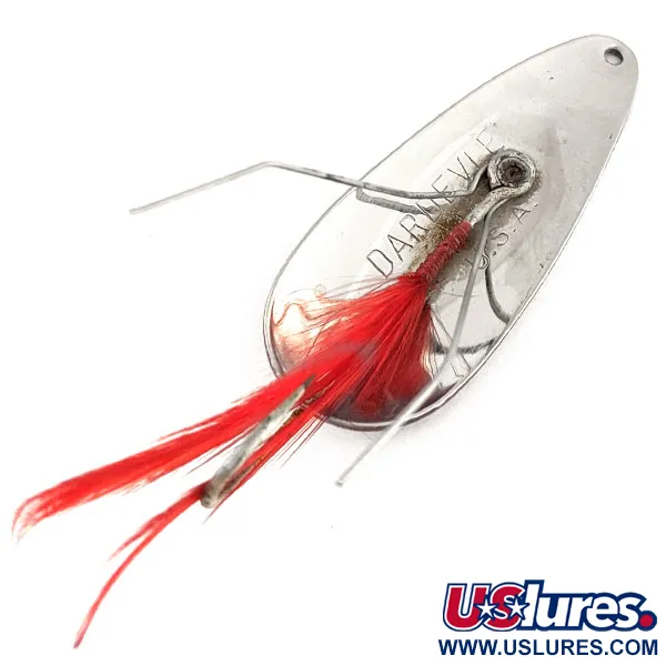 Eppinger Weedless Dardevle Imp Cuillère, Rouge/Blanc/Nickel, 11g, #11266