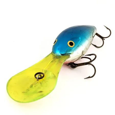 Rapala Down Deep Rattlin Fat Rap, Chrome Bleu, 17g, 8.5m, #11274