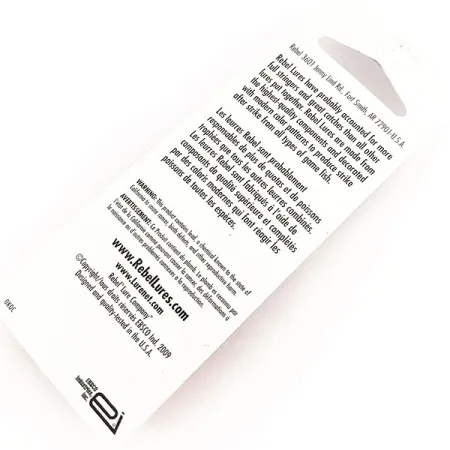 Rebel Minnow Floater F4 Minnow, Bleu Argenté, 2g, flottant, #11288