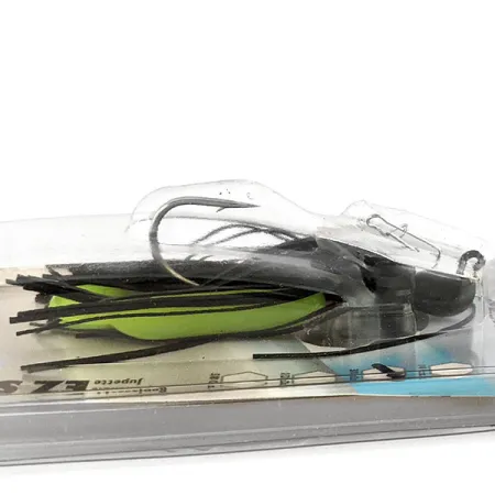 Z-Man Chatterbait Bladed Jig, Nickel/Noir, 11g, EZ Skirt, #11297