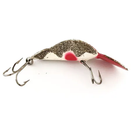 Buck Perry Spoonplug Cuillère, Rouge/Blanc/Or, 10g, #11300