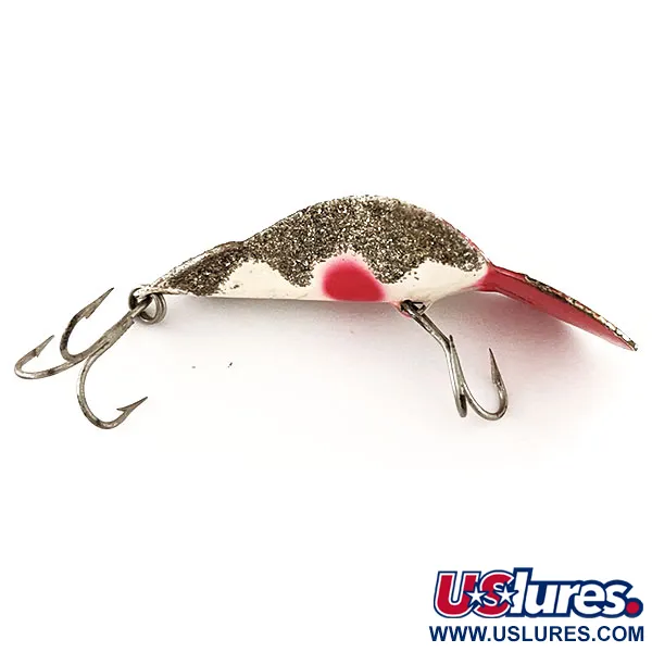 Buck Perry Spoonplug Cuillère, Rouge/Blanc/Or, 10g, #11300