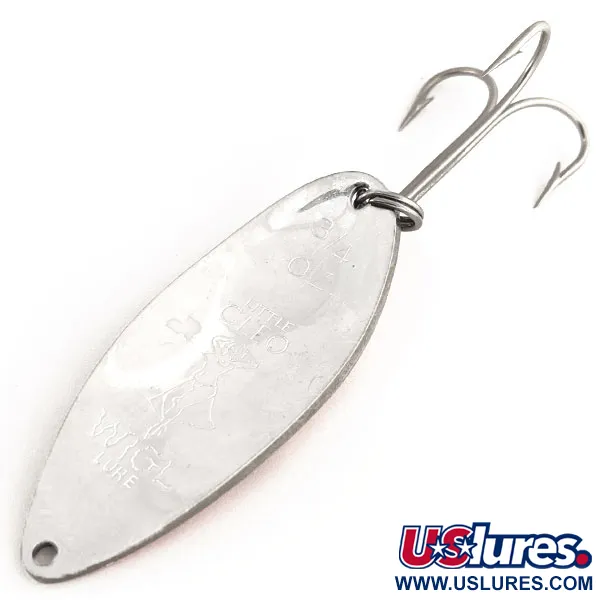 Little Cleo (Hula Girl) Cuillère, Nickel/Orange/Noir, 21g, #11305