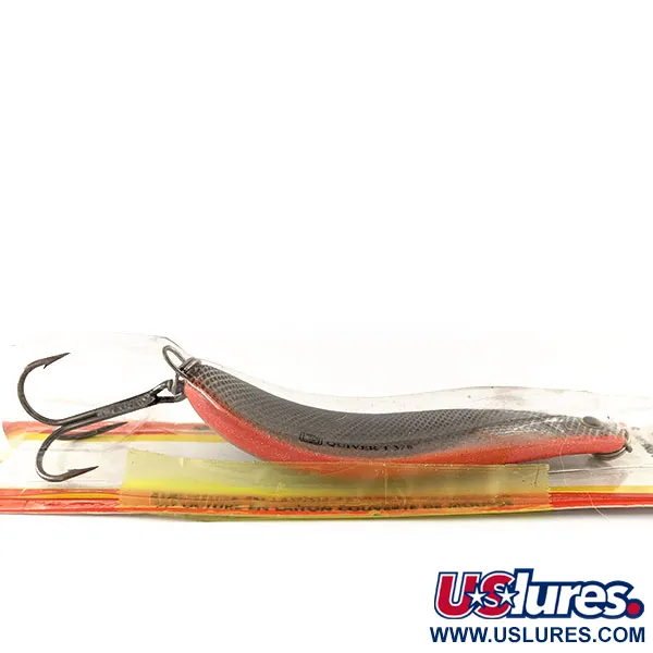 Luhr Jensen Quiver Cuillère, Silver / Orange Stripe, 39g, #11306