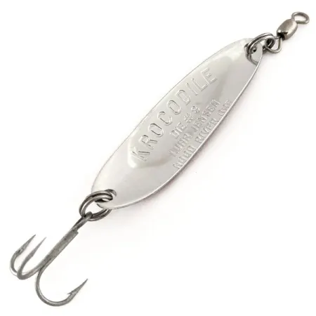 Luhr Jensen Krocodile Die #3 Cuillère, Rouge/Blanc, 10g, #11315