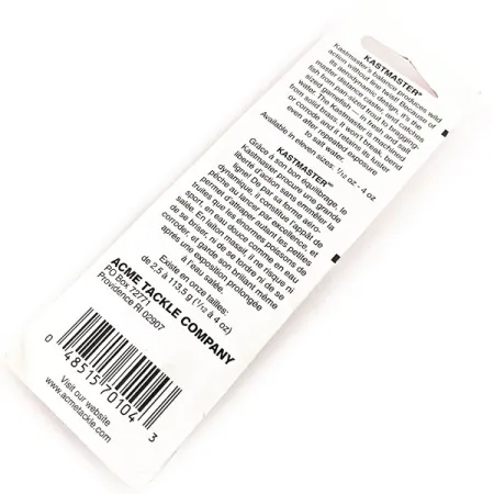 Acme Kastmaster Kit 7g Cuillère, Or/Nickel/Bleu, Laiton, #11327