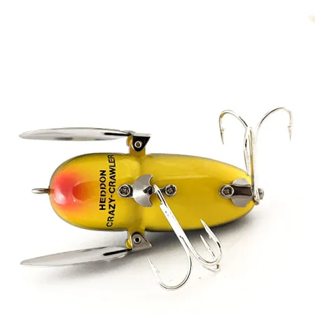 Heddon Crazy Crawler Leurre Surface, Frog, 14g, Ailes Métal, #11334