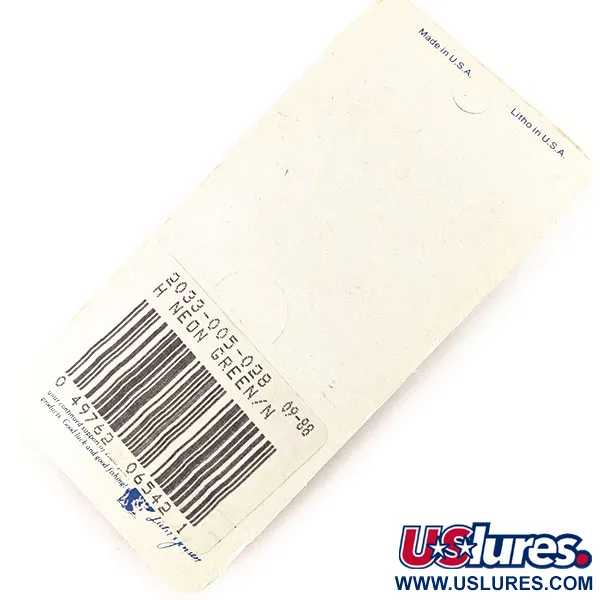 Luhr Jensen Pro Trout 5 Cuillère, Hammered Green, 11g, Vintage, #11342