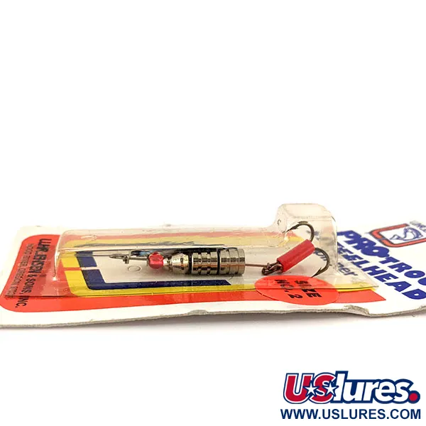 Luhr Jensen Pro Trout 2 Cuiller, Hammered Blue, 4g, Martelé, #11345