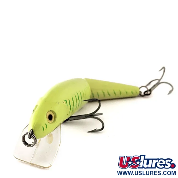 The Producers Finnigan's Minnow Jointed UV, Chartreuse, 14g, Articulé, #11357