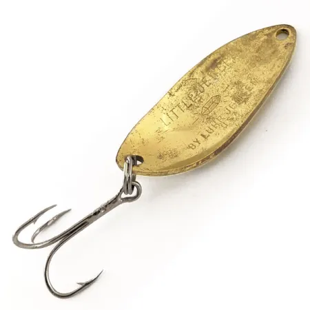 Luhr Jensen Little Jewel Cuillère, Laiton / Jaune, 14g, Vintage, #11366