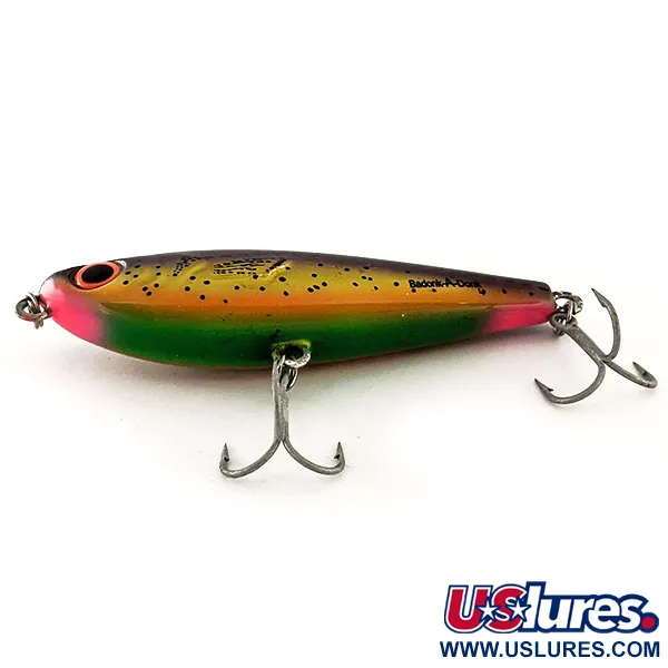 Bomber Badonk-A-Donk Low Pitch Leurre Surface, Rainbow Trout, 14g, #11384