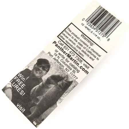 Panther Martin Weed Wing Cuillère Anti-herbe, Argent, 14g, #11396