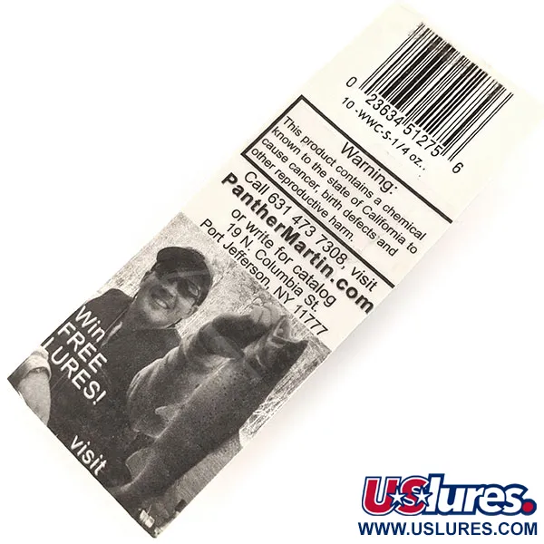 Panther Martin Weed Wing Cuillère Anti-herbe, Argent, 14g, #11396