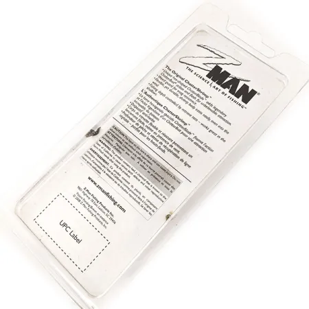 Z-Man Chatter Shrimp Chatterbait, Noir / Pailleté, 14g, Anti-herbe, #11403