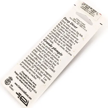 Cotton Cordell Grappler Shad Plongeant, Shad, 12g, Bavette, #11417