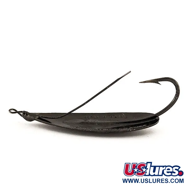 Johnson Silver Minnow Weedless, Noir, 21g, Cuillère Ondulante, #11431