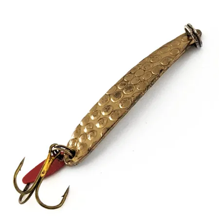 Bay de Noc Swedish Pimple Cuillère, Bronze, 6g, Martelé, #11438