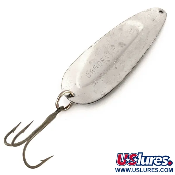 Eppinger Dardevle Cuillère, Noir/Blanc/Nickel, 28g, Classique, #11461