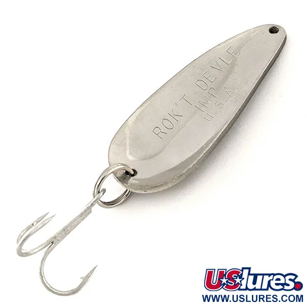 Dardevle Rok't Imp Cuillère, Gris/Nickel, 21g, #11462