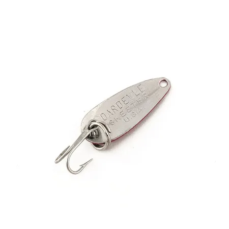 Eppinger Dardevle Skeeter Cuillère, Rouge/Blanc/Nickel, 1g, #11466