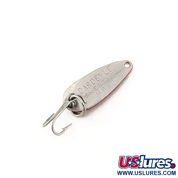 Eppinger Dardevle Skeeter Cuillère, Rouge/Blanc/Nickel, 1g, #11466