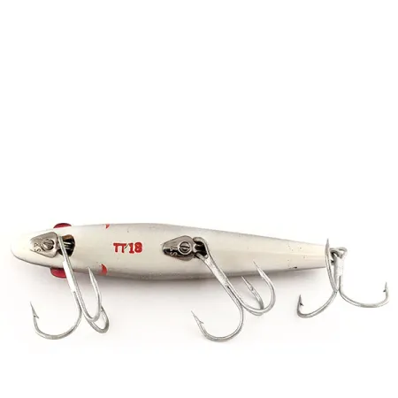 MirrOlure TT Spotted Trout Sinking Twitchbait, Argent, 17g, #11481