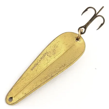 Wright & McGill Streamliner Cuillère, Laiton, 7g, Profil Goutte, #11496