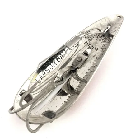 Weedless LARSON BAIT FISHTRAP Cuillère, Rouge/Blanc/Nickel, 17g, #11521