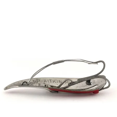 Weedless LARSON BAIT FISHTRAP Cuillère, Rouge/Blanc/Nickel, 17g, #11521