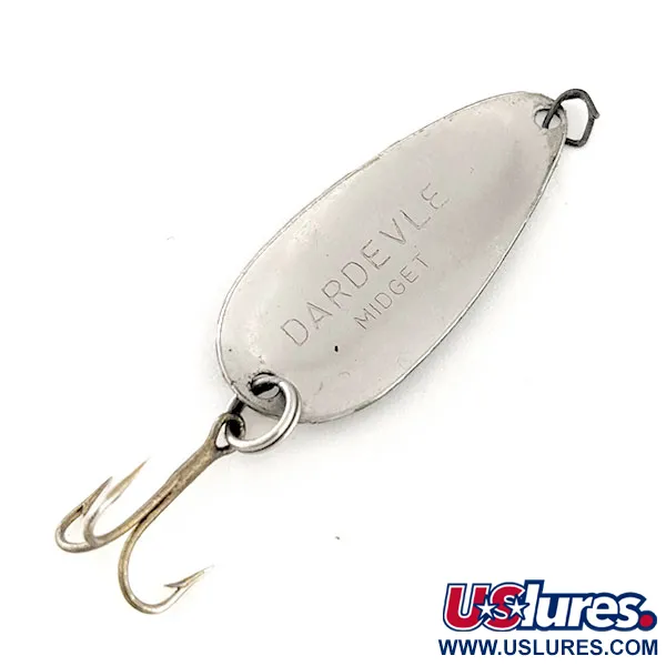 Cuillère Eppinger Dardevle Midget Trout, Frog, 2,5g, Dos argenté, #11531